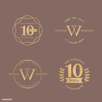 Anniversary badge sets | Free stock vector - 553402