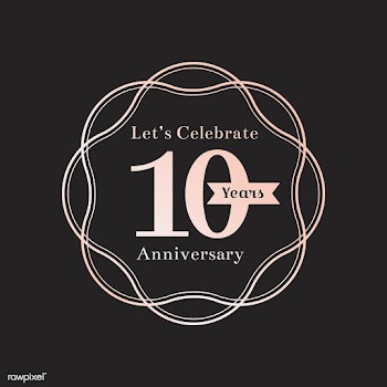 Anniversary emblem design | Free stock vector - 553413