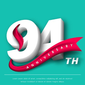 Anniversary emblems template design