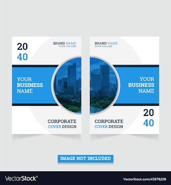 annual business corporate book cover design