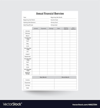 annual financial overview