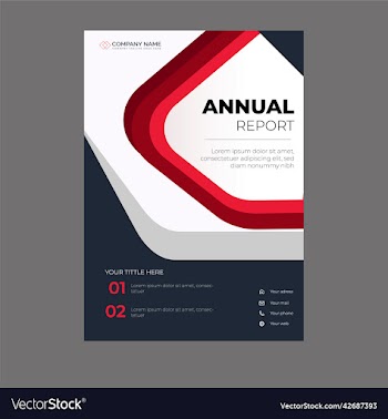 annual report cover page