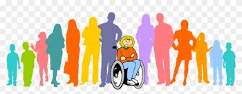 Another Life Style With Wheelchair - Cartoon Girl In Wheelchair
