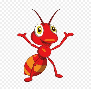 Ant Adobe Illustrator Illustration - Red ants leader 