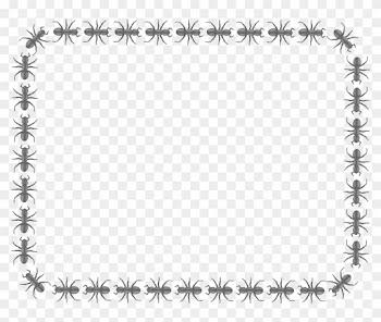 Ant Border Rectangle Clipart - Ant Border