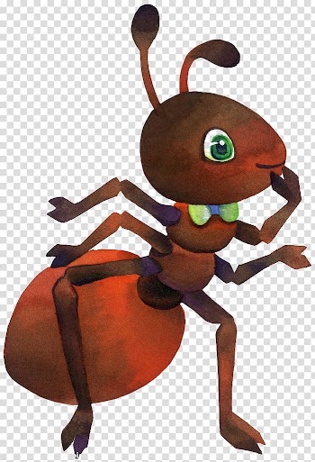 Ant Cartoon Animation, Children draw ants transparent background PNG clipart