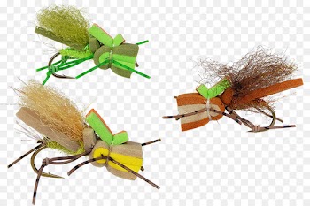 Ant Fly Bass Flies Yellow Insect - continental streamer 