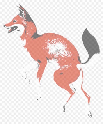 antelope wildlife snout drawing tail