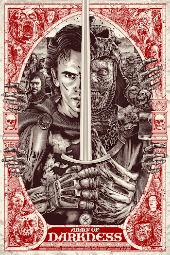 Anthony Petrie - Army of Darkness Licensed Screen-Print