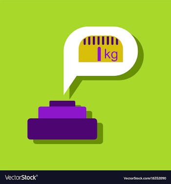 Anti-tank mine bomb weight in sticker style vector image