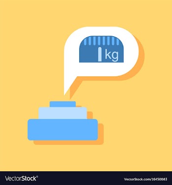 Anti-tank mine bomb weight in sticker style vector image