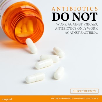 Antibiotics do not work against viruses COVID-19 pandemic information .. | Free  vector - 2320257