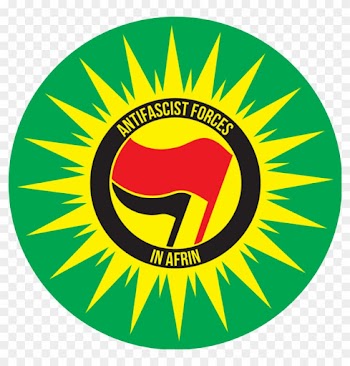 Antifascist Forces In Afrin Is A Military Group Of - Anti Fascist Flag Rojava