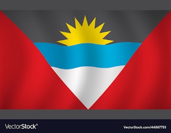 antigua and barbuda flag background