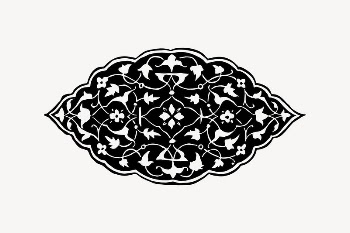 Antique badge collage element, drawing | Free Vector Illustration - rawpixel