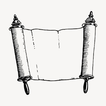 Antique blank scroll clipart, vintage | Free Vector - rawpixel