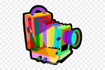 Antique Camera Royalty Free Vector Clip Art Illustration - Camêra Antiga Png