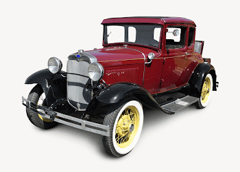 Antique car collage element, isolated | Free Photo - rawpixel