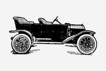 Antique car hand drawn illustration. | Free Photo - rawpixel