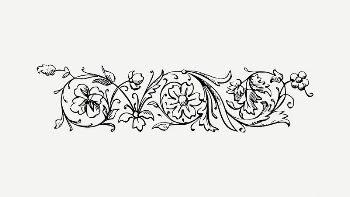 Antique divider clipart, vintage illustration | Free PSD Illustration - rawpixel