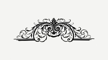 Antique divider clipart, vintage illustration | Free PSD Illustration - rawpixel