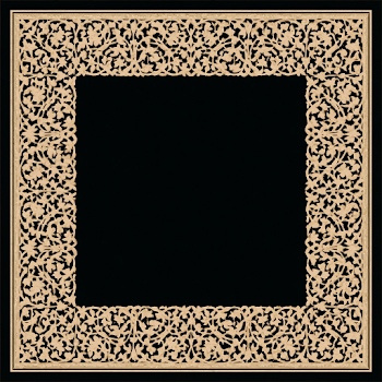 Antique Elegance: Ornate Decorative Frame