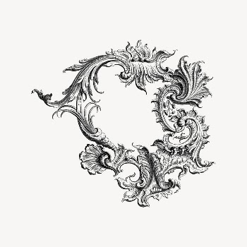 Antique frame collage element, drawing | Free Vector Illustration - rawpixel