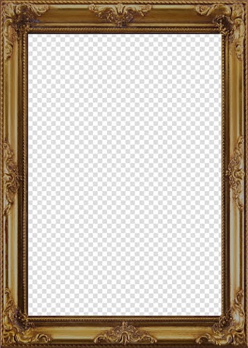 Antique Frames II Rec, gold and diamond studded necklace transparent background PNG clipart