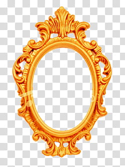 Antique Frames, oval brown wooden frame illustration transparent background PNG clipart