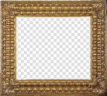 Antique Frames s, gold wooden frame transparent background PNG clipart