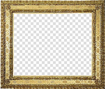 Antique Frames  s, rectangular brown frame transparent background PNG clipart