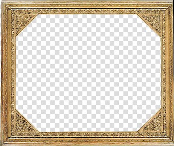 Antique Frames  s, rectangular brown wooden frame transparent background PNG clipart