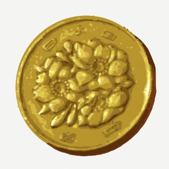 Antique gold coin clipart, collage | Free PSD - rawpixel