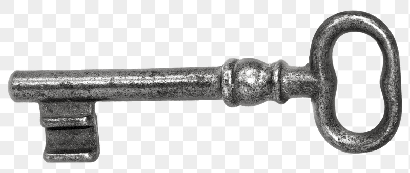 Antique key png sticker, transparent | Free PNG - rawpixel