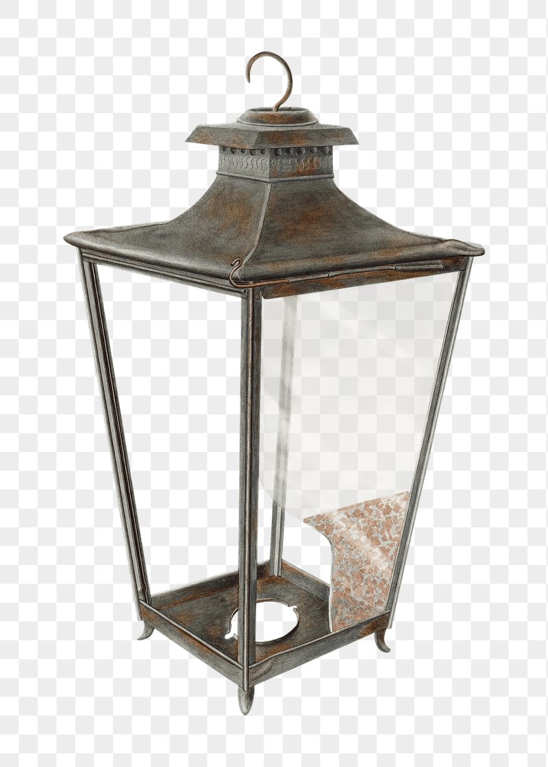 Antique lantern png sticker, transparent | Free PNG - rawpixel