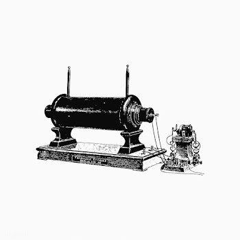 Antique machine vintage drawing | Free stock vector - 572481