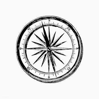 Antique navigation compass | Free stock vector - 573124