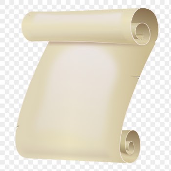 Antique paper scroll png sticker | Free PNG - rawpixel