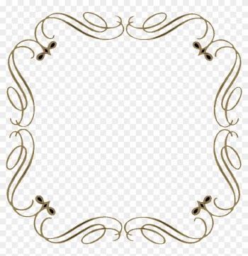 Antique Scroll Clip Art - Scroll Frame