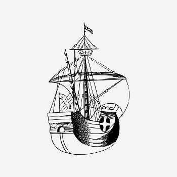 Antique ship clipart, voyage illustration | Free PSD Illustration - rawpixel