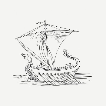 Antique ship collage element, maritime | Free PSD Illustration - rawpixel