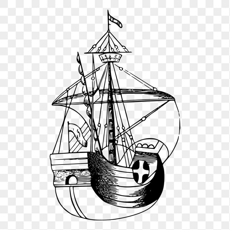 Antique ship png sticker adventure | Free PNG - rawpixel