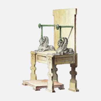 Antique throne, vintage hand drawn | Free Vector - rawpixel