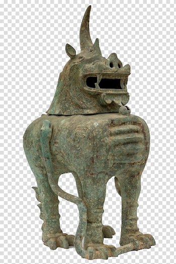 Antiquities, gray metal animal character figurine transparent background PNG clipart