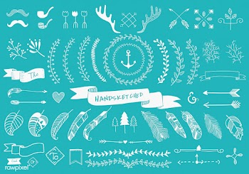 Antler arrow artwork | Free stock vector - 1964