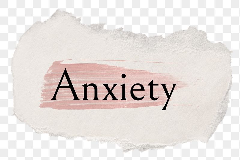 Anxiety png ripped paper word | Free PNG - rawpixel