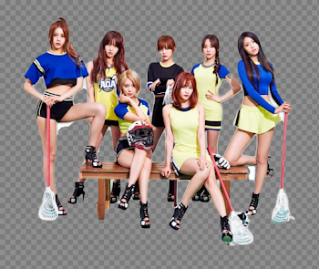 AOA Girl Group PNG Image