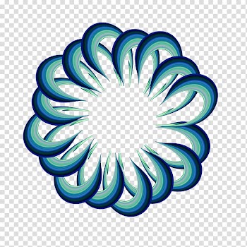 Aoi, blue cyclone frame illustration transparent background PNG clipart