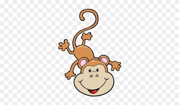 Ape Baby Clipart - Baby Monkey Clip Art