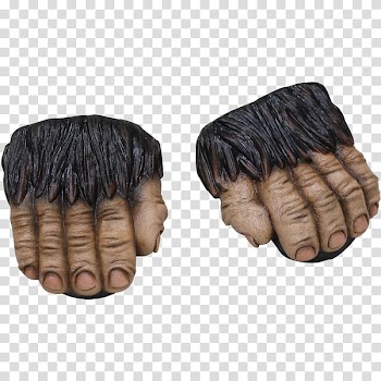 Ape Foot Monkey Gorilla Slipper, monkey transparent background PNG clipart